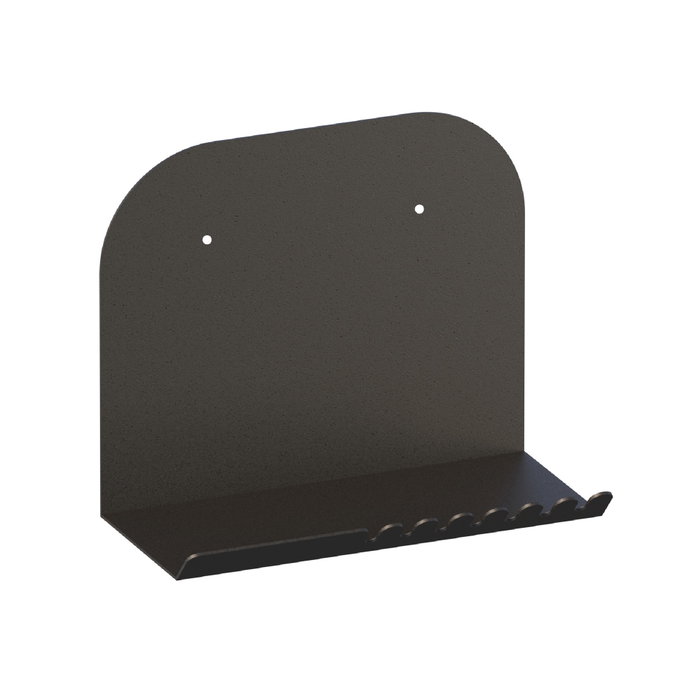 Hanah Home Estantería de Pared Metálica Negra